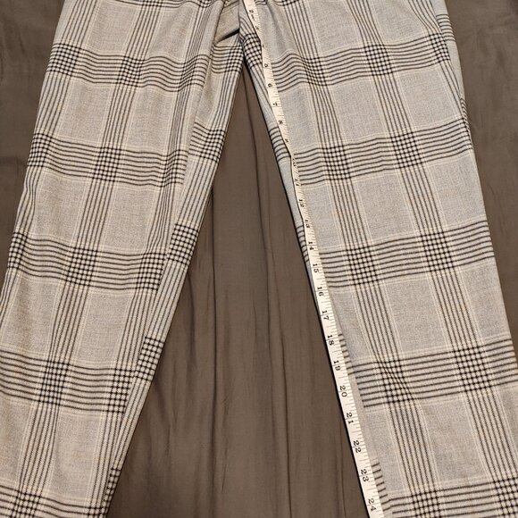 EUC Plaid Le Chateau Cropped Pants - Sz 1 - Picture 8 of 8